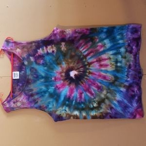 Hand dyed tank
